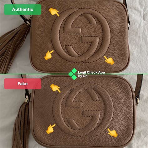 real vs fake gucci bookbag|gucci soho bag authentication.